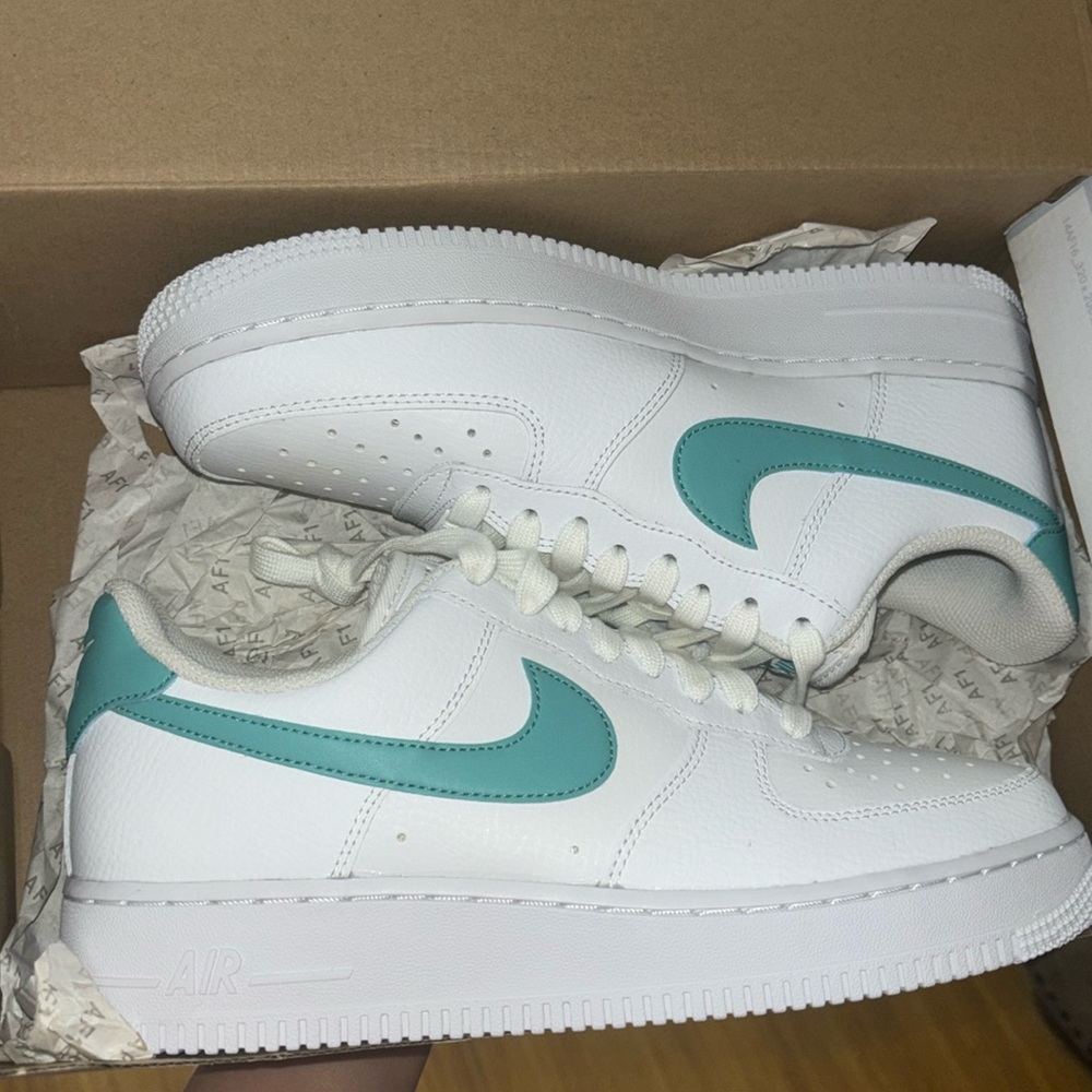 Air Force One washed Teal